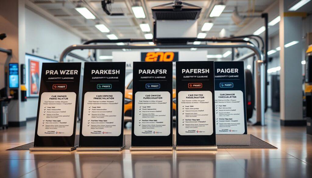 Car wash subscription packages